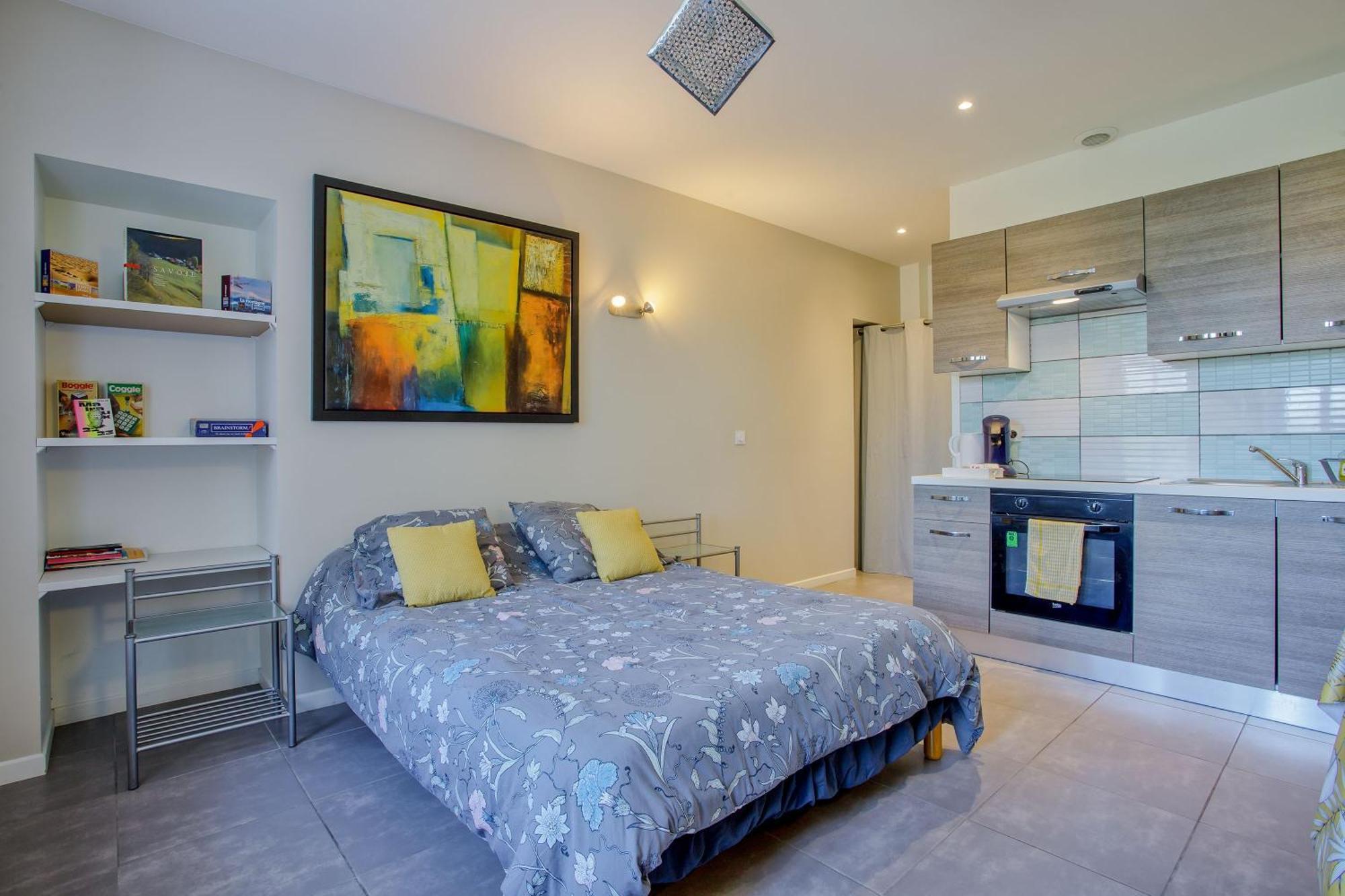 Le Nivolet - Studio Vue Montagne ชองเบรี ภายนอก รูปภาพ